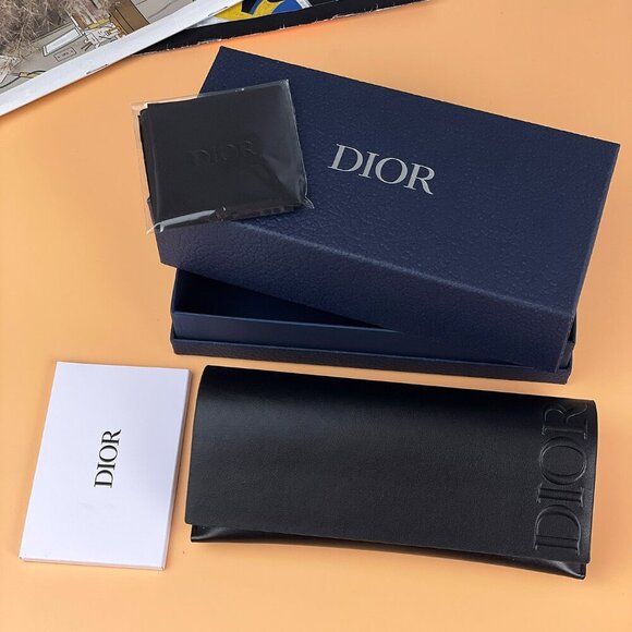Dior LAPARISIENNEDIORO S3F 1000 BRAND NEW Eyeglasses Black Blue Women Geometric - Picture 10 of 10